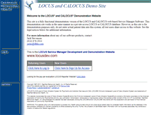 Tablet Screenshot of locusdev.com